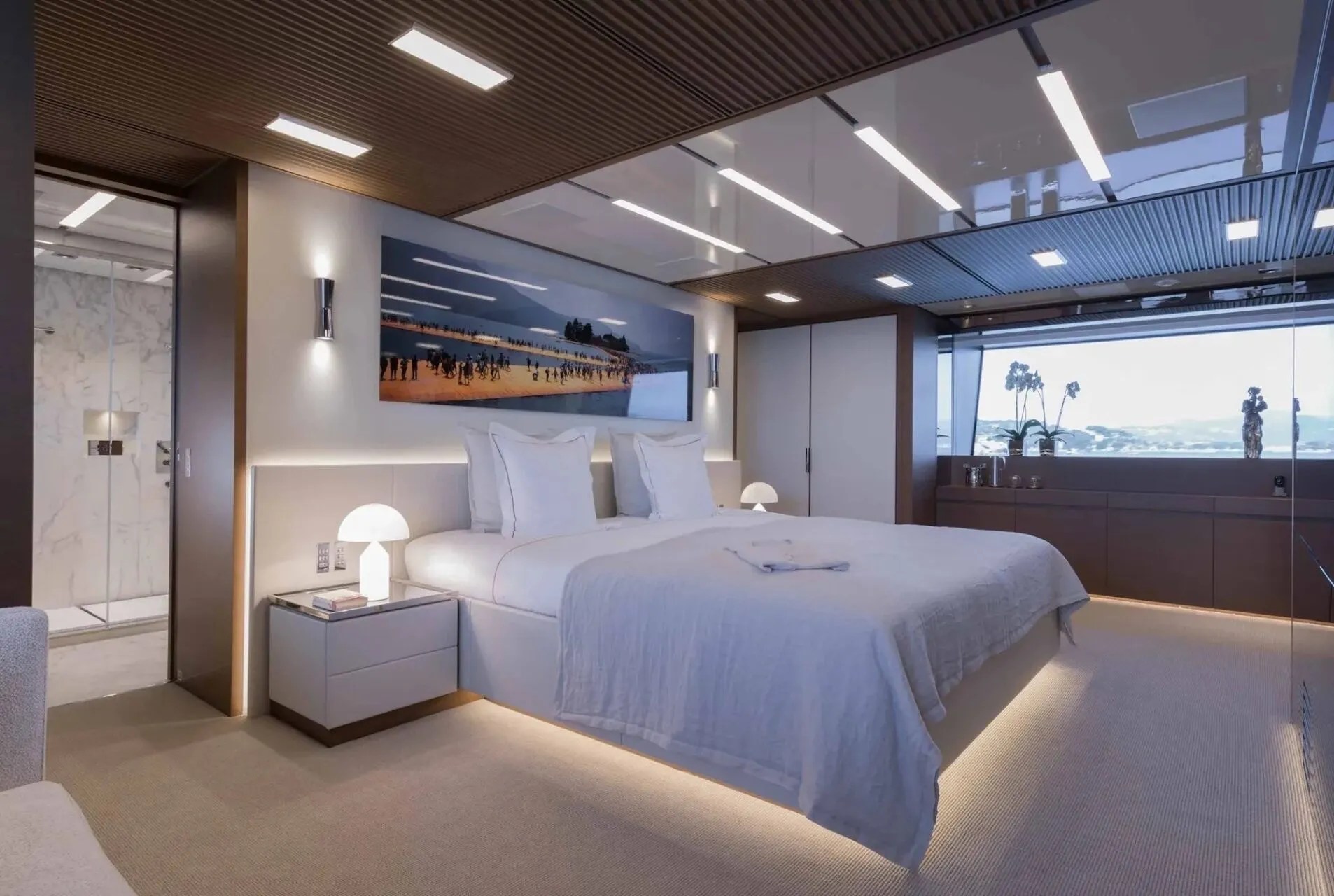 Seven Sins 52m Sanlorenzo motor yacht charter Mediterranean photo 59