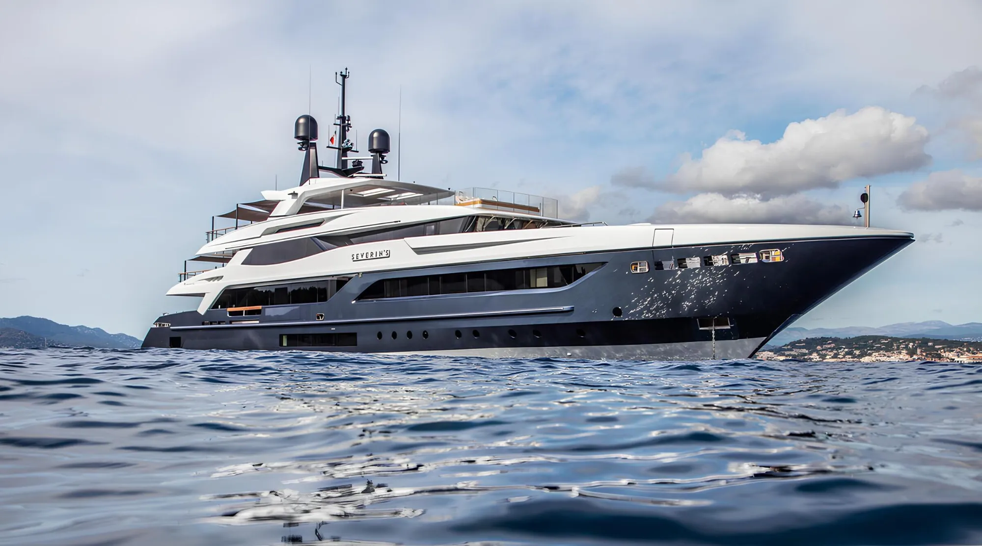 Severin's 55m Baglietto motor yacht charter French Riviera photo 01
