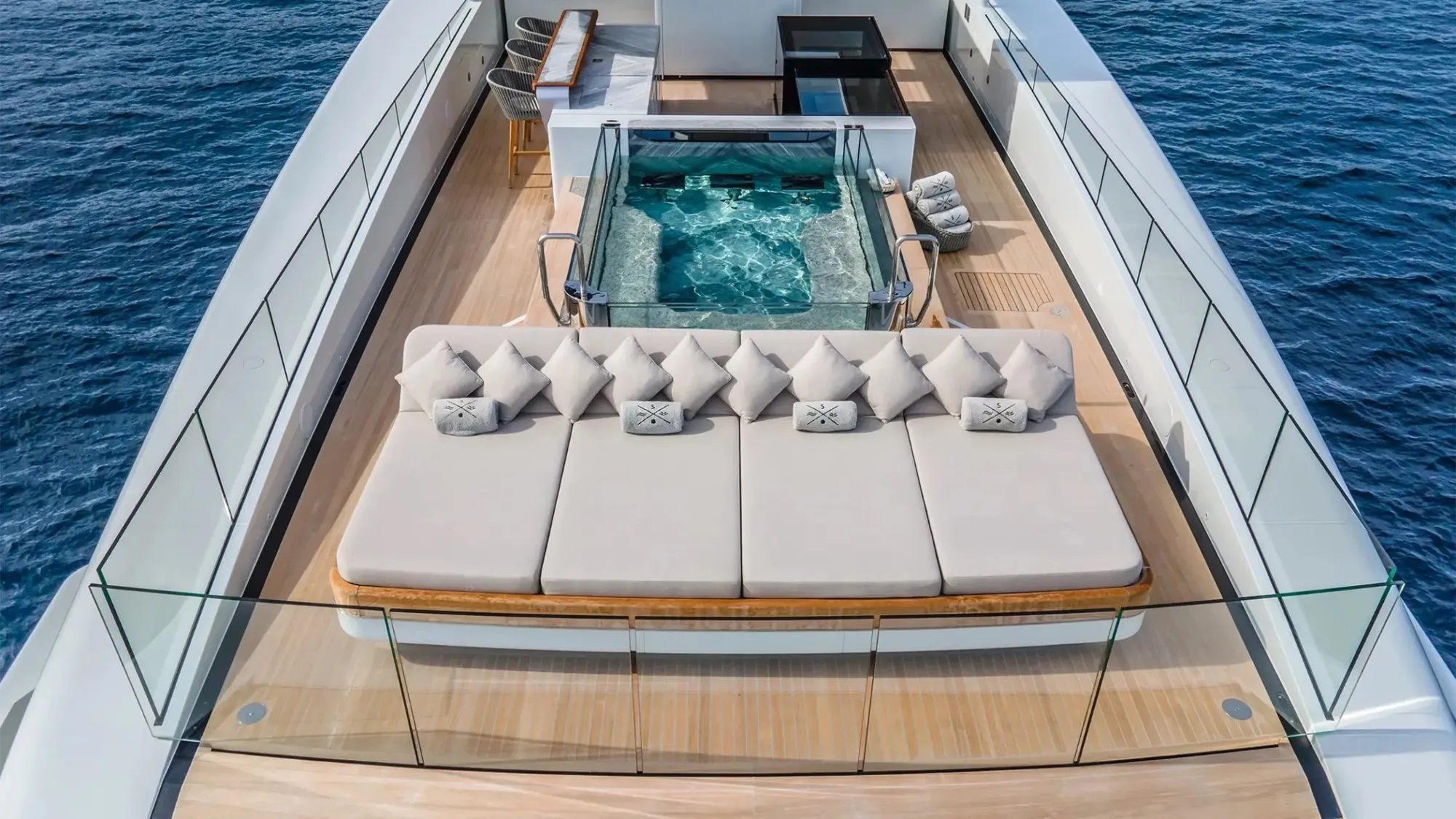Severin's 55m Baglietto motor yacht charter French Riviera photo 12