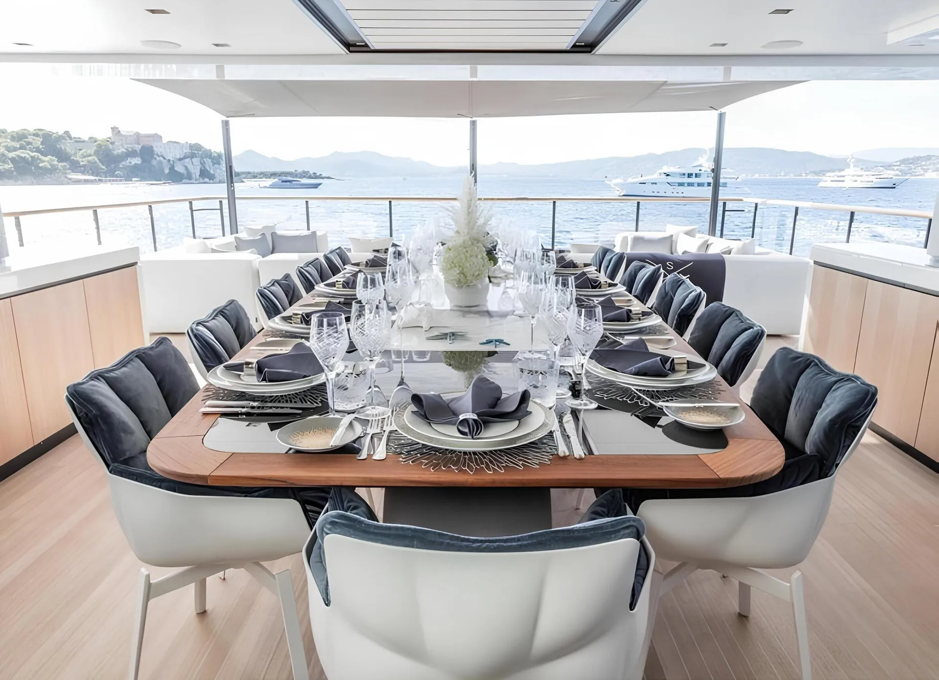 Severin's 55m Baglietto motor yacht charter French Riviera photo 18