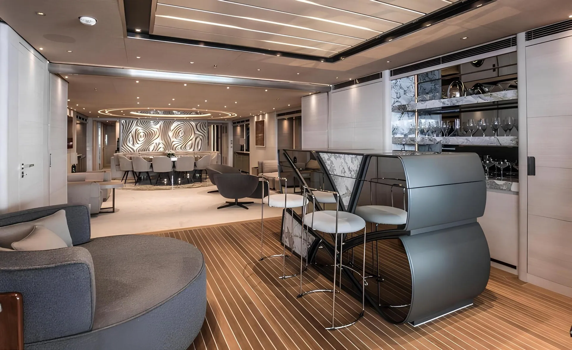 Severin's 55m Baglietto motor yacht charter French Riviera photo 26