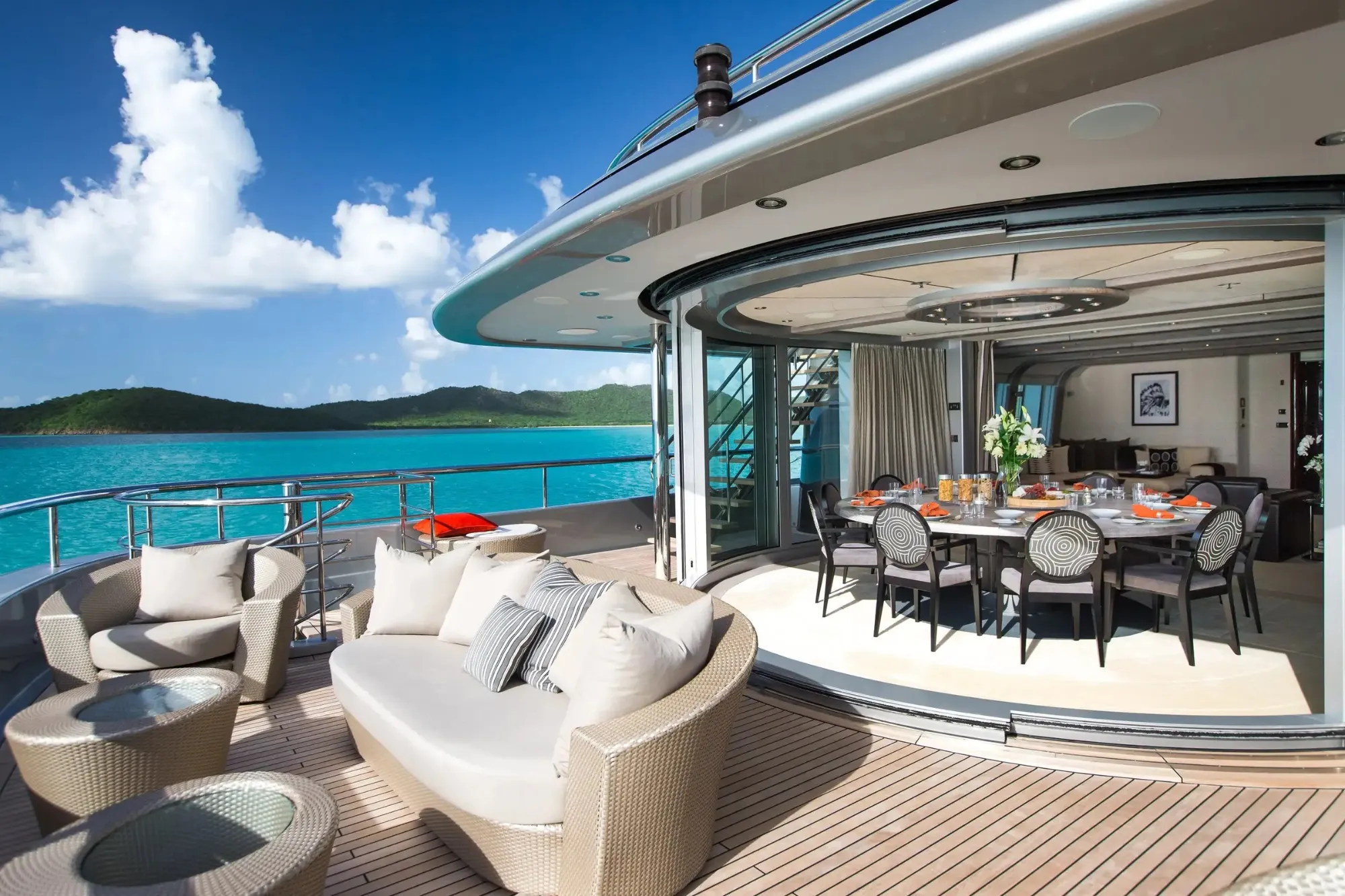 Slipstream 60m CMN Yachts motor yacht charter French Riviera photo 05