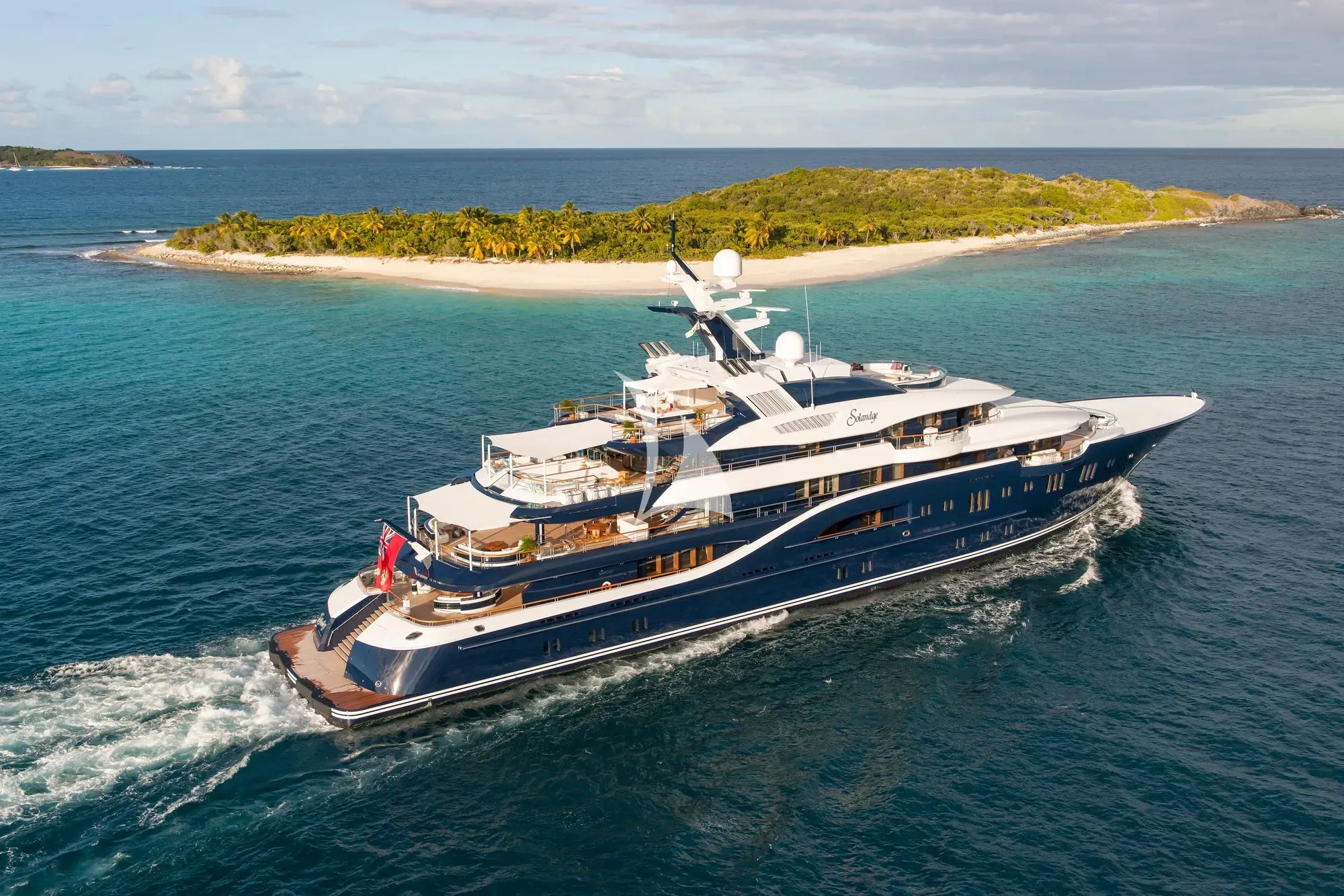 Solandge 85.1m Lurssen motor yacht charter Mediterranean photo 02