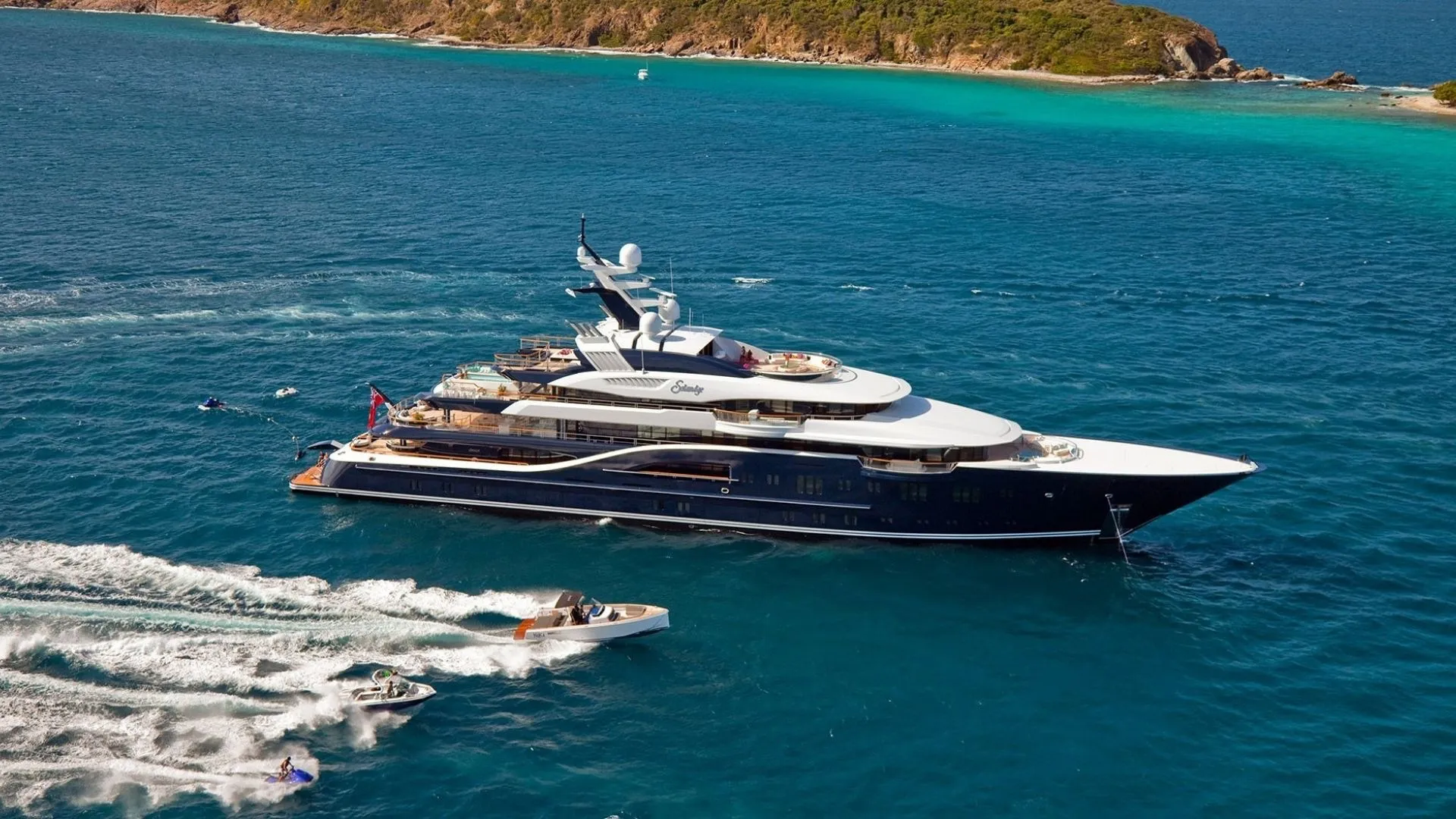 Solandge 85.1m Lurssen motor yacht charter Mediterranean photo 04