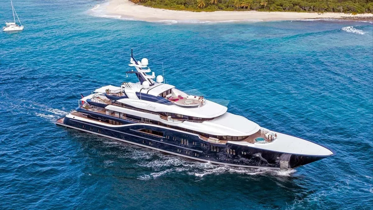 Solandge 85.1m Lurssen motor yacht charter Mediterranean photo 07