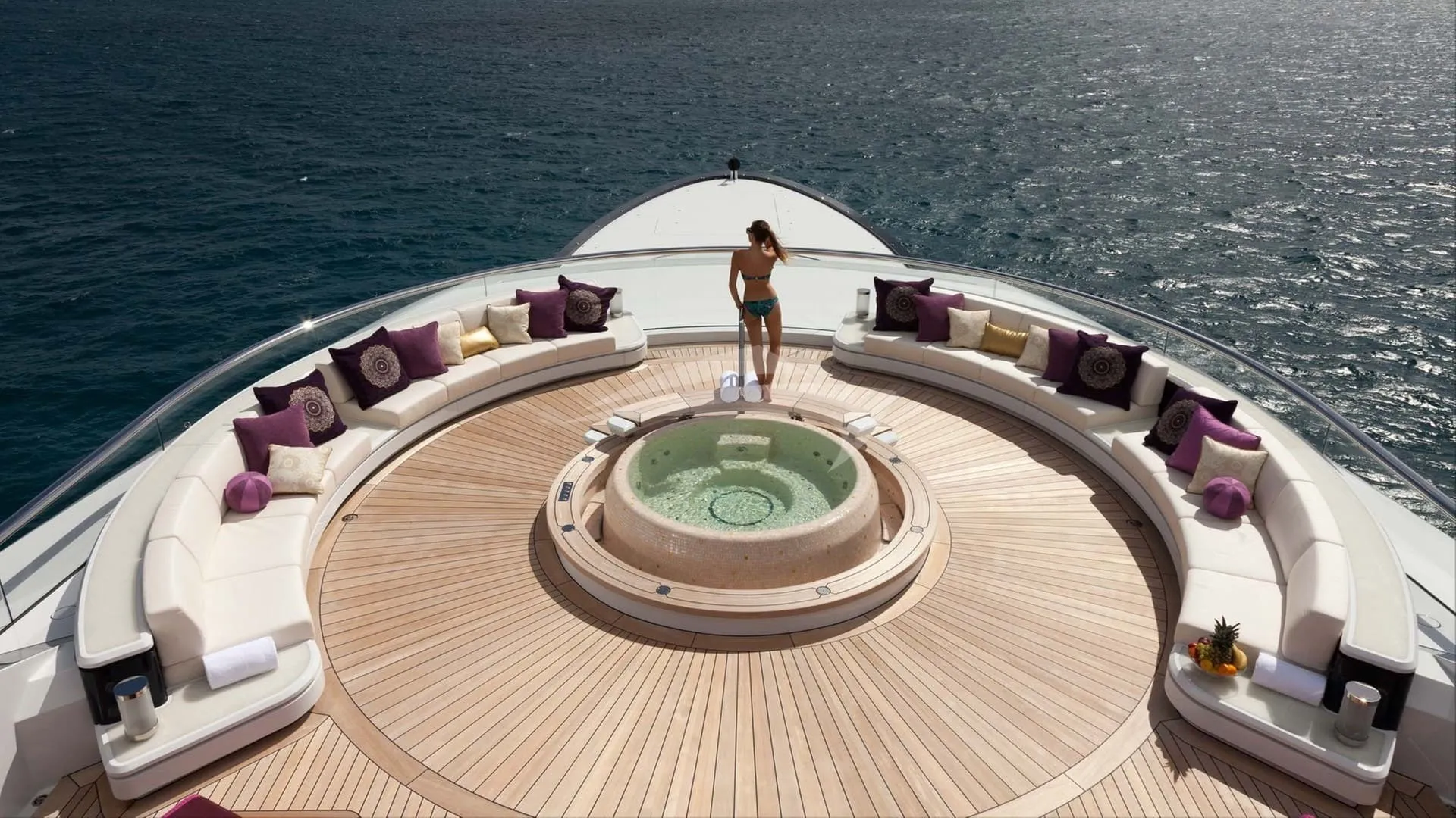 Solandge 85.1m Lurssen motor yacht charter Mediterranean photo 12