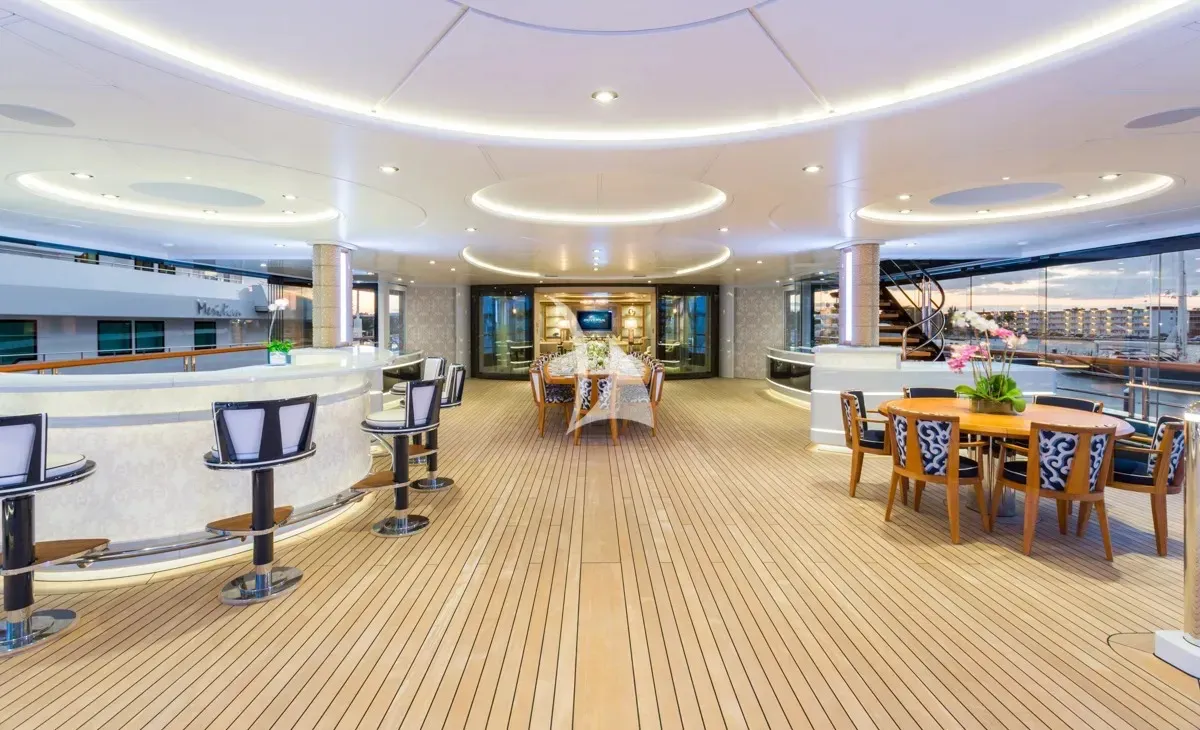 Solandge 85.1m Lurssen motor yacht charter Mediterranean photo 26
