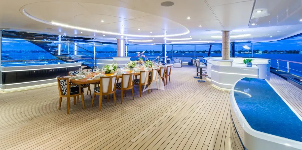 Solandge 85.1m Lurssen motor yacht charter Mediterranean photo 28