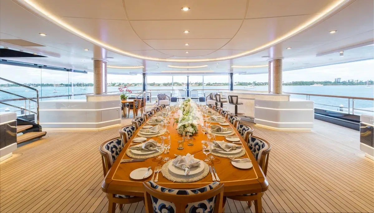 Solandge 85.1m Lurssen motor yacht charter Mediterranean photo 32