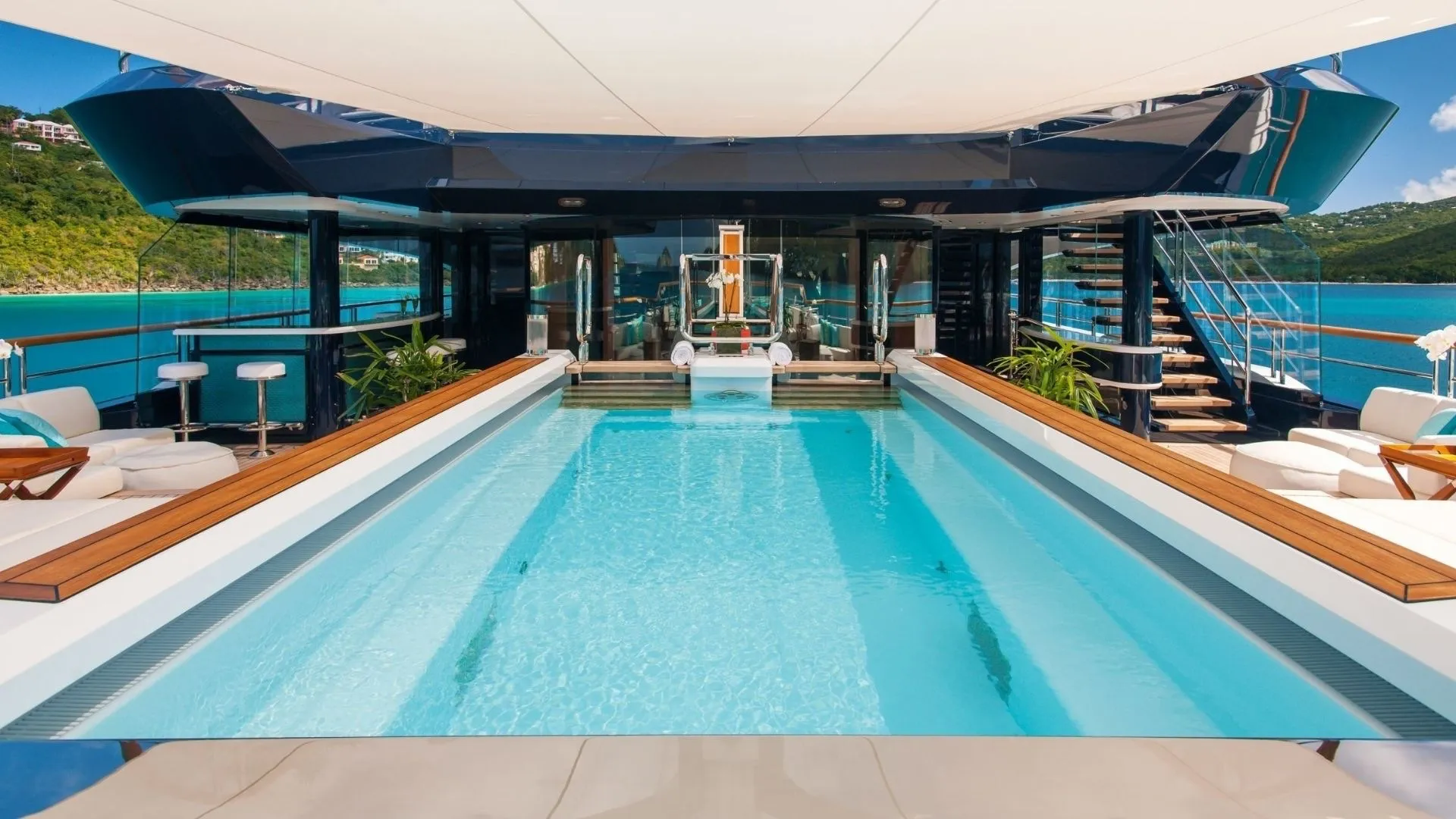 Solandge 85.1m Lurssen motor yacht charter Mediterranean photo 45