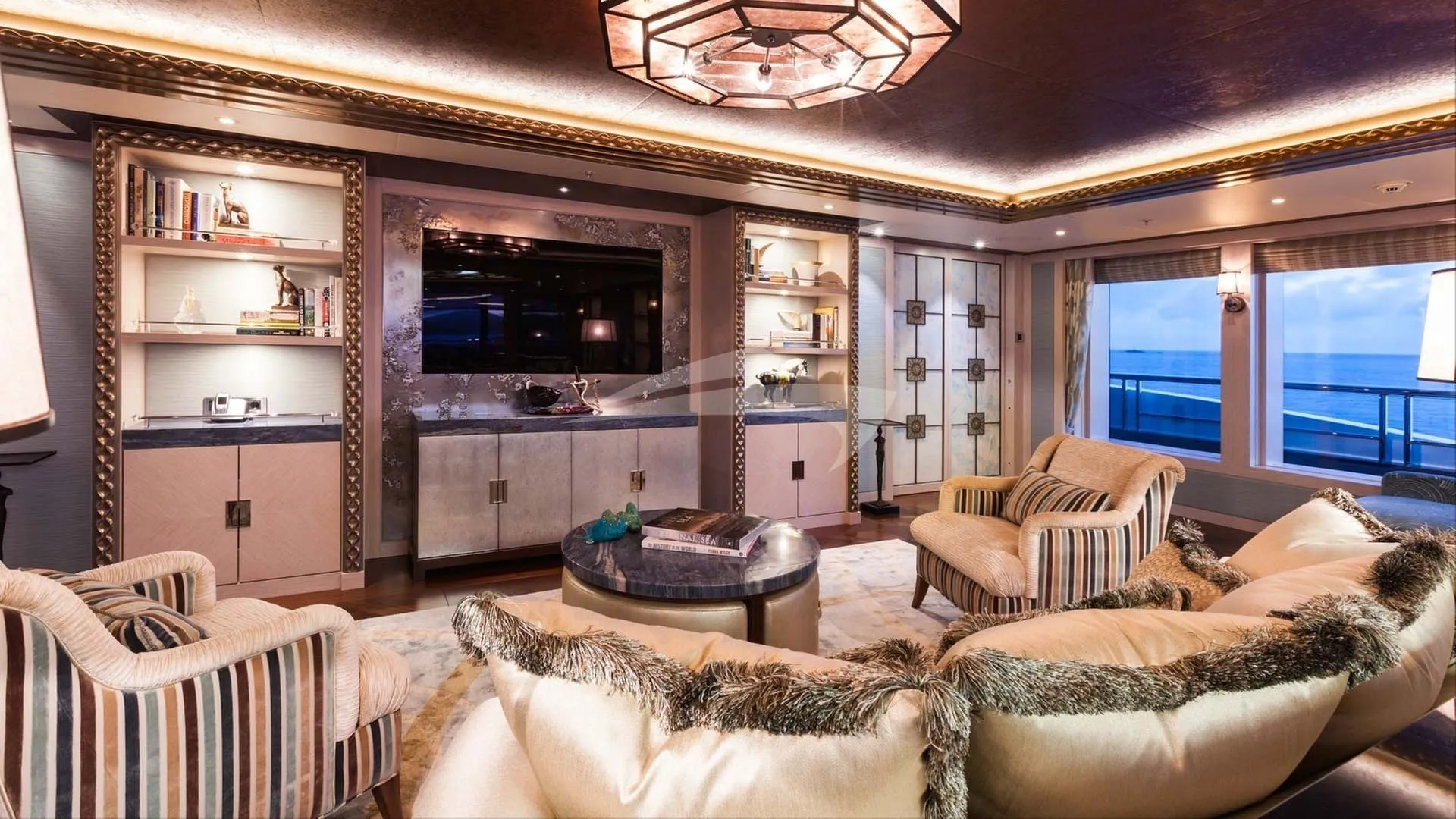 Solandge 85.1m Lurssen motor yacht charter Mediterranean photo 47