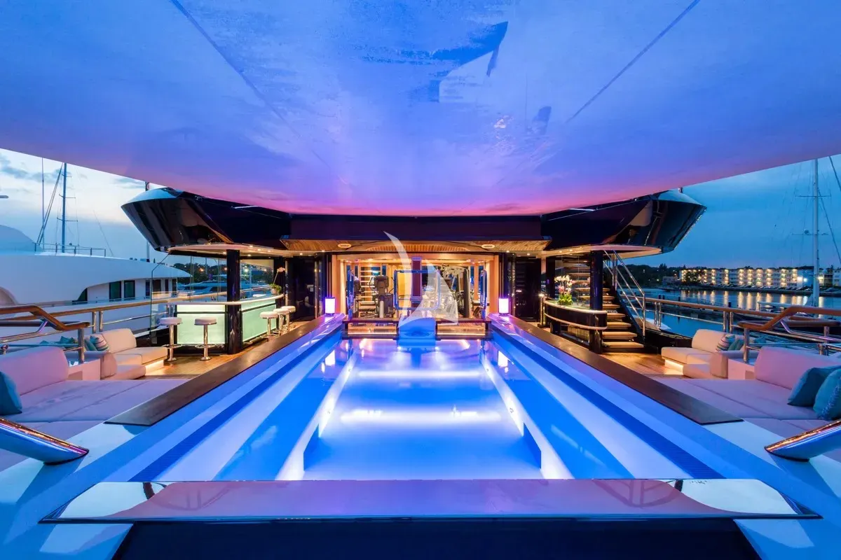 Solandge 85.1m Lurssen motor yacht charter Mediterranean photo 52