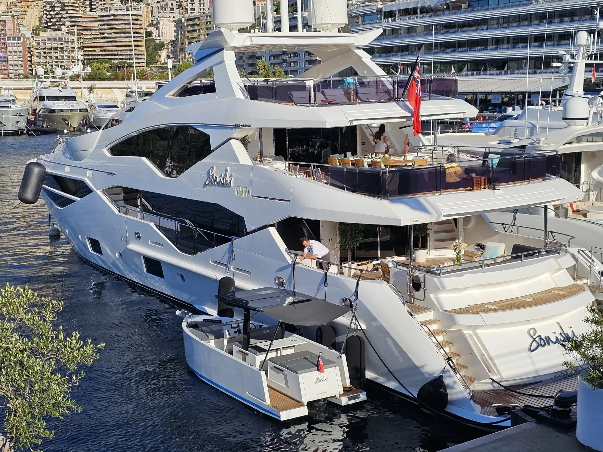 Sonishi 40.05m Sunseeker motor yacht charter Mediterranean photo 01