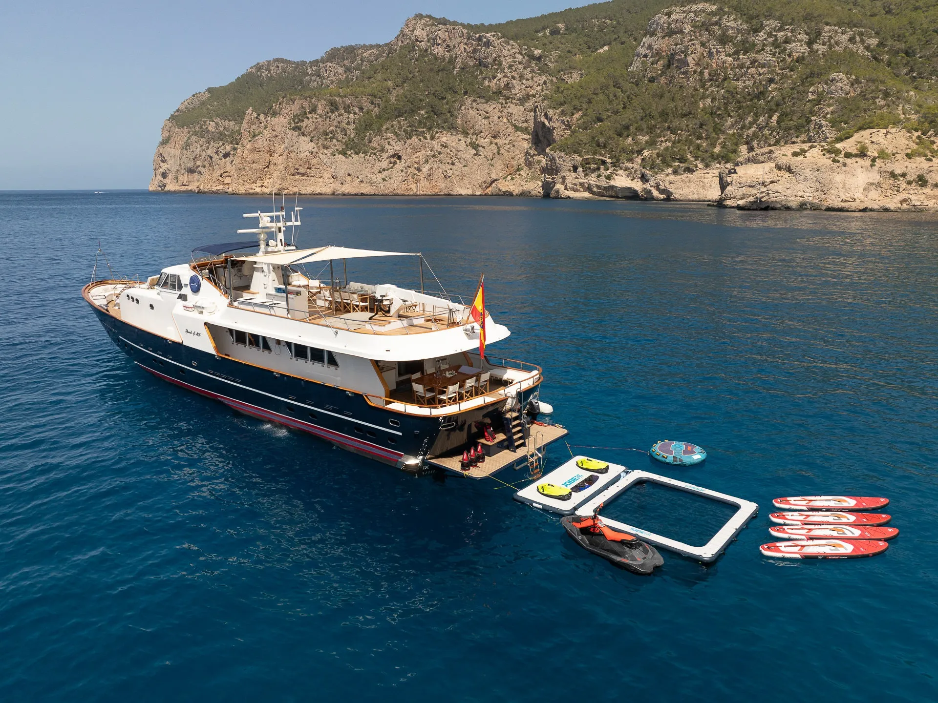 Spirit of MK 32.25m CRN Yachts motor yacht charter Ibiza photo 08