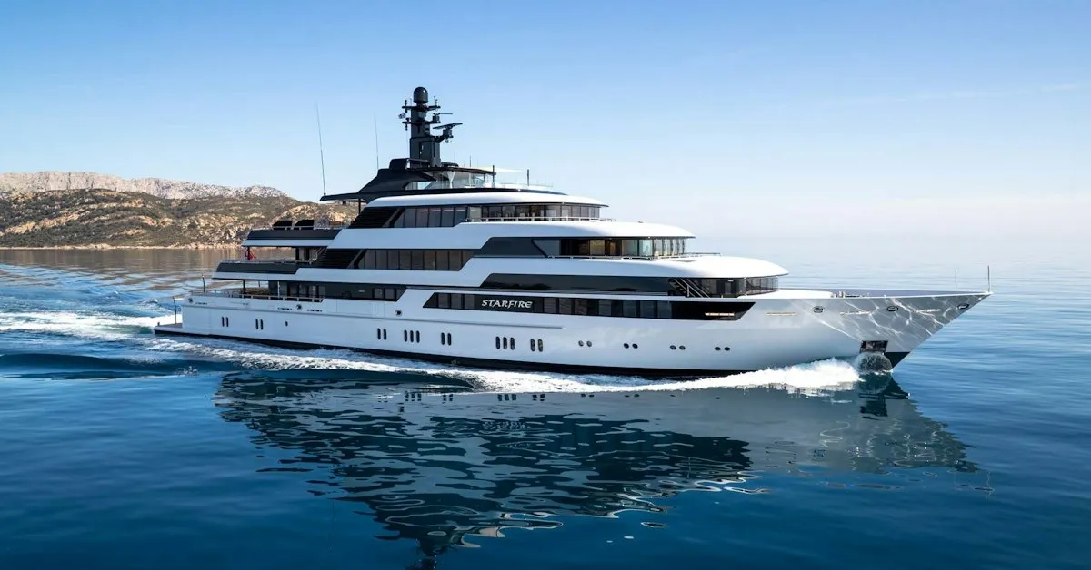 Starfire 73m Lurssen motor yacht charter Mediterranean photo 06