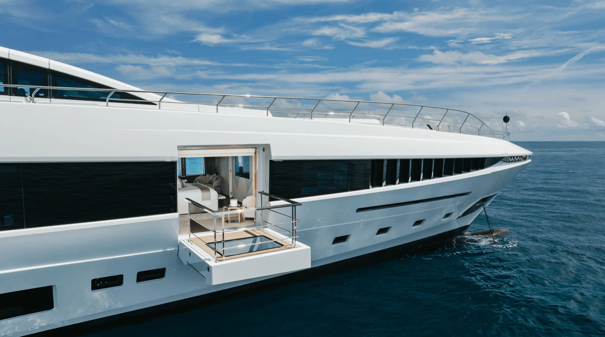 Velocity 54m Mangusta motor yacht charter Ibiza & Mallorca photo 04