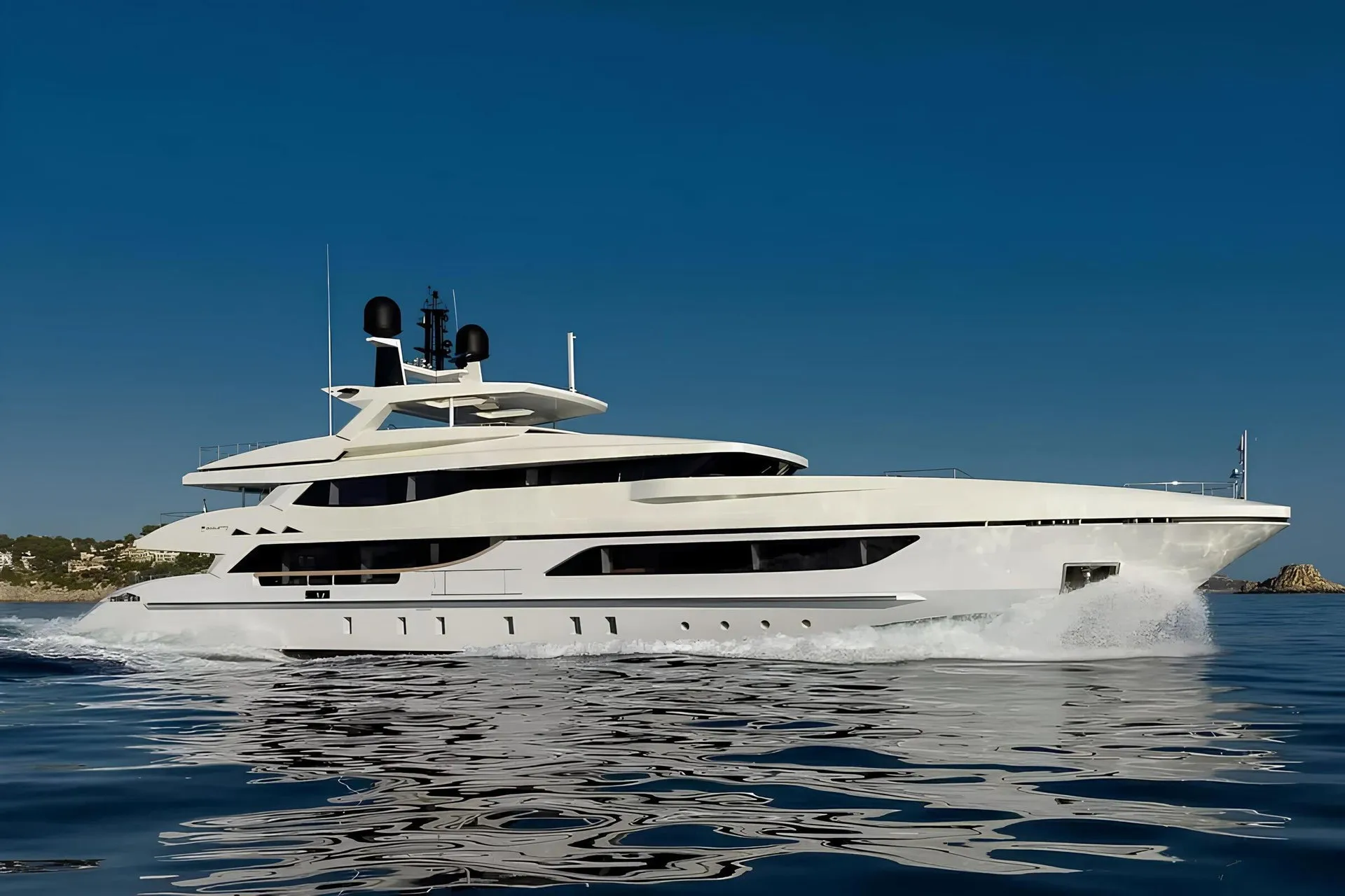 Velocity 54m Mangusta motor yacht charter Ibiza & Mallorca photo 08