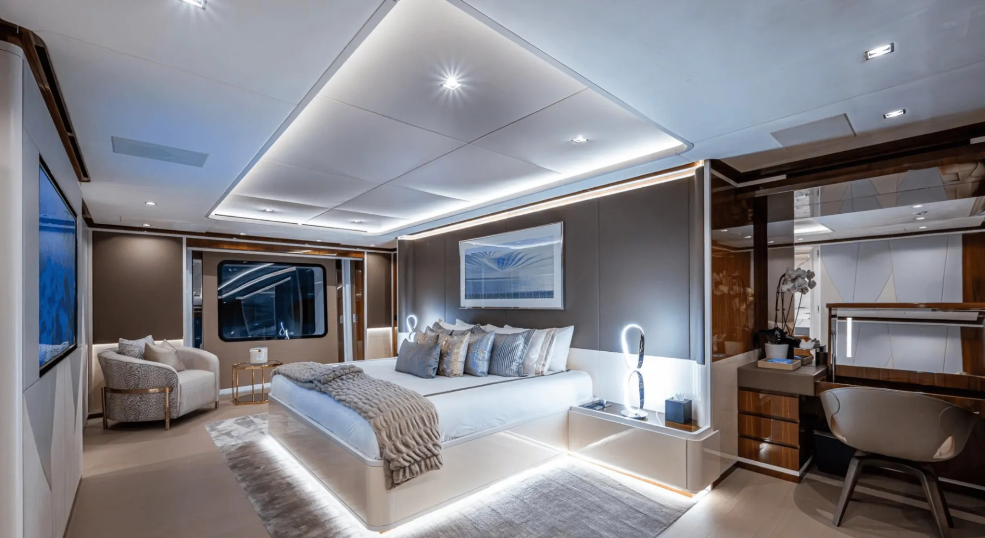 Velocity 54m Mangusta motor yacht charter Ibiza & Mallorca photo 37