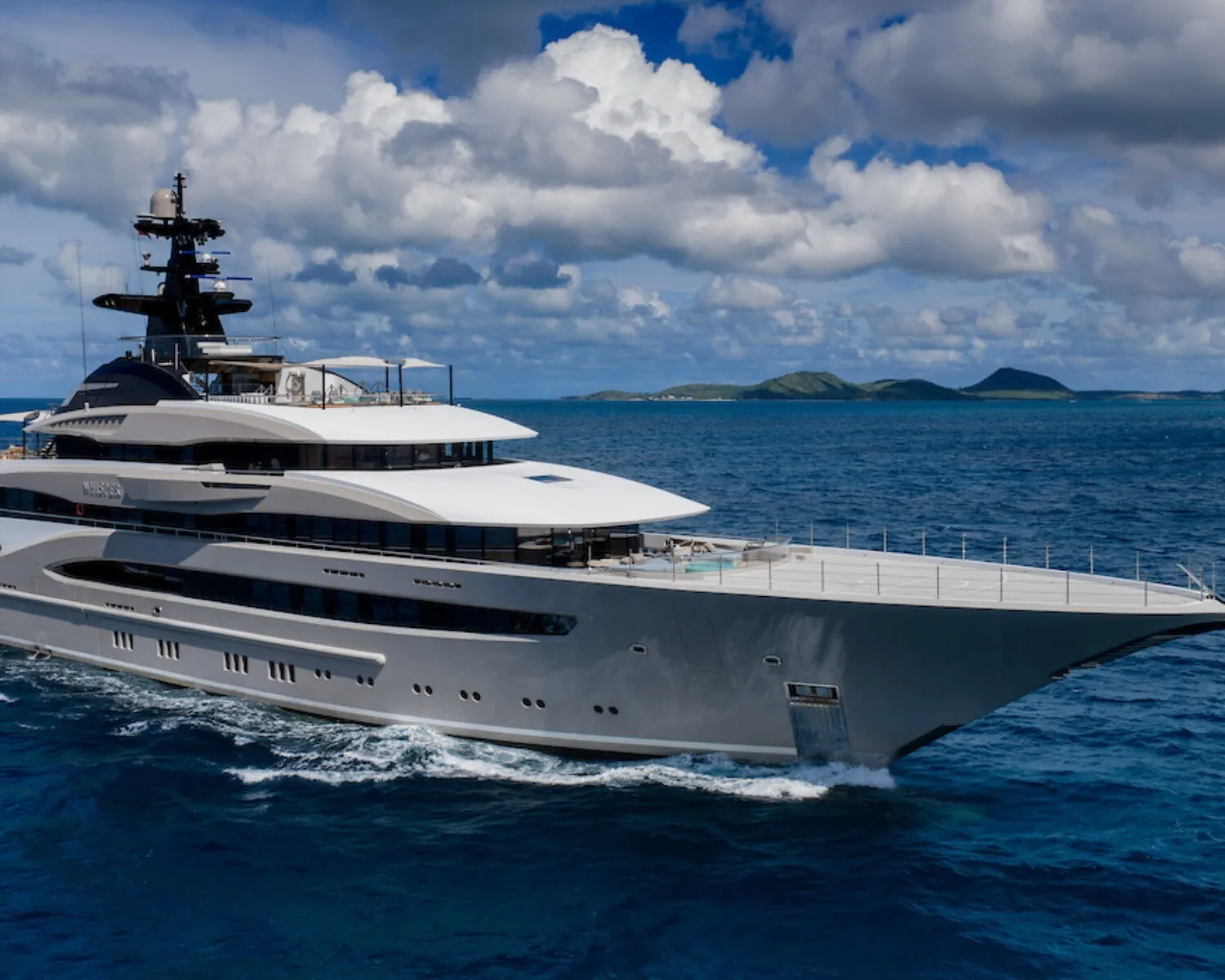 Whisper 95.2m Lurssen motor yacht charter Mediterranean photo 05