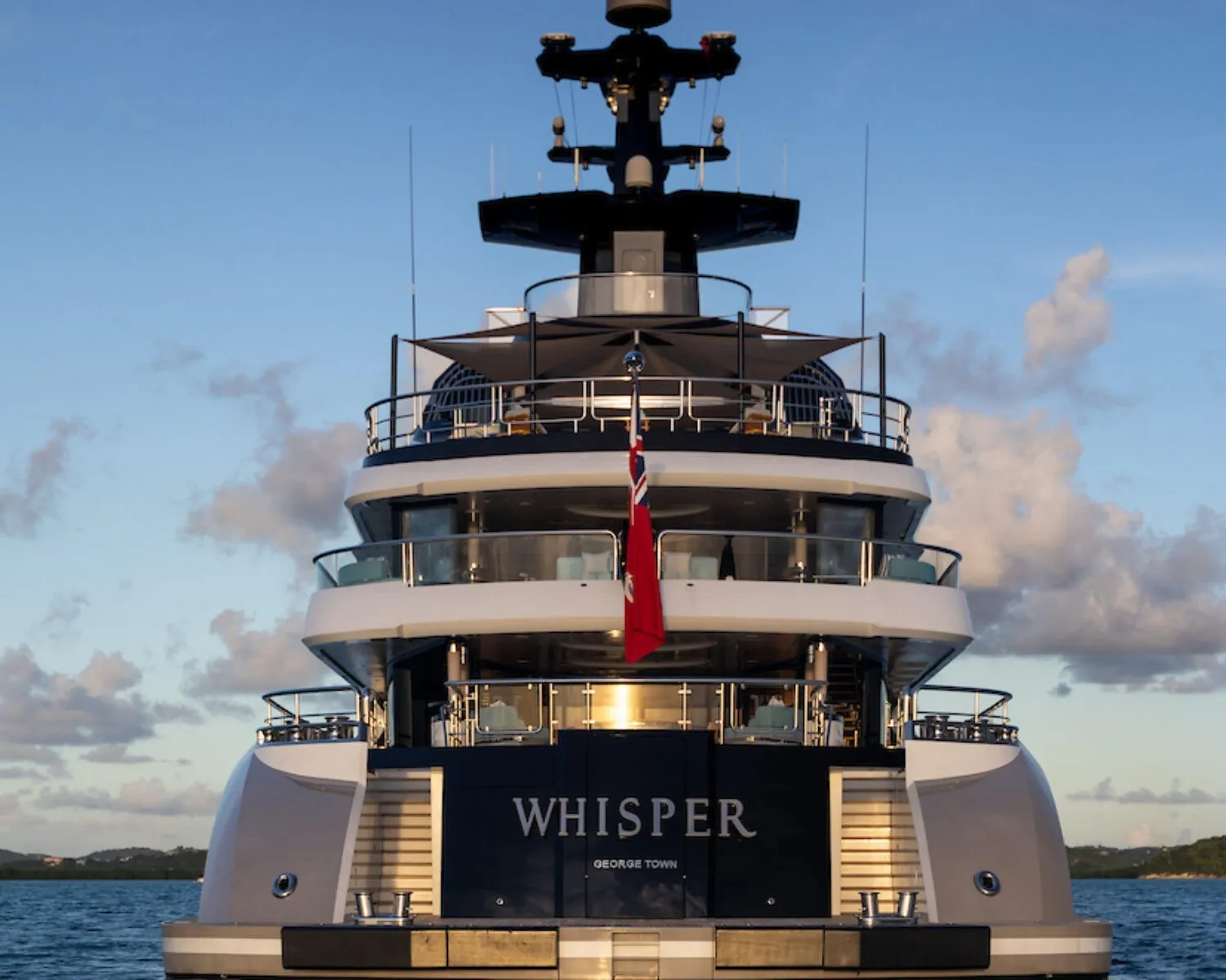 Whisper 95.2m Lurssen motor yacht charter Mediterranean photo 06