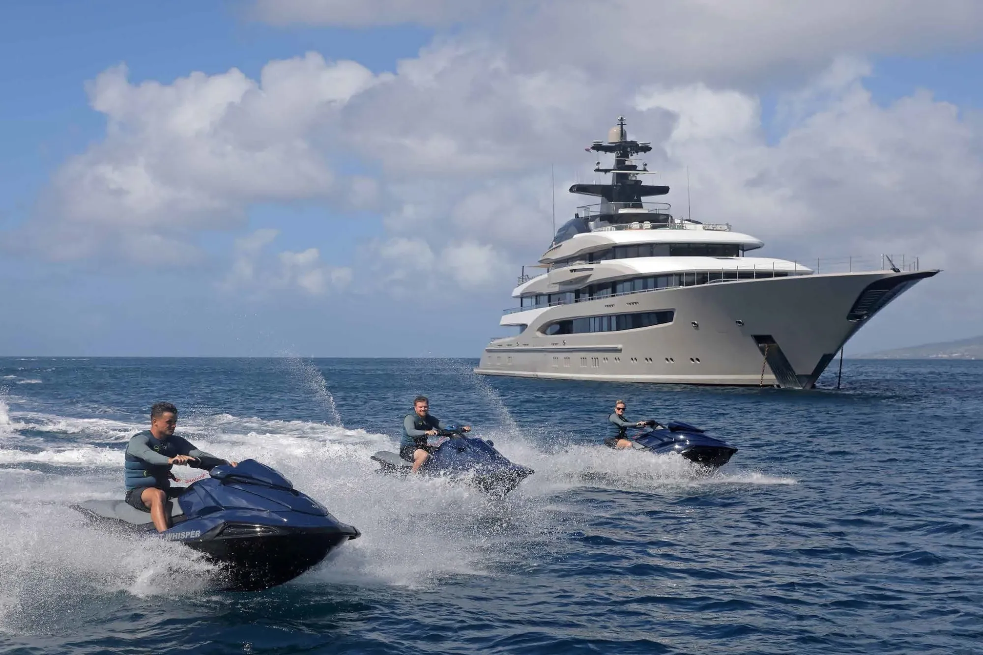 Whisper 95.2m Lurssen motor yacht charter Mediterranean photo 10