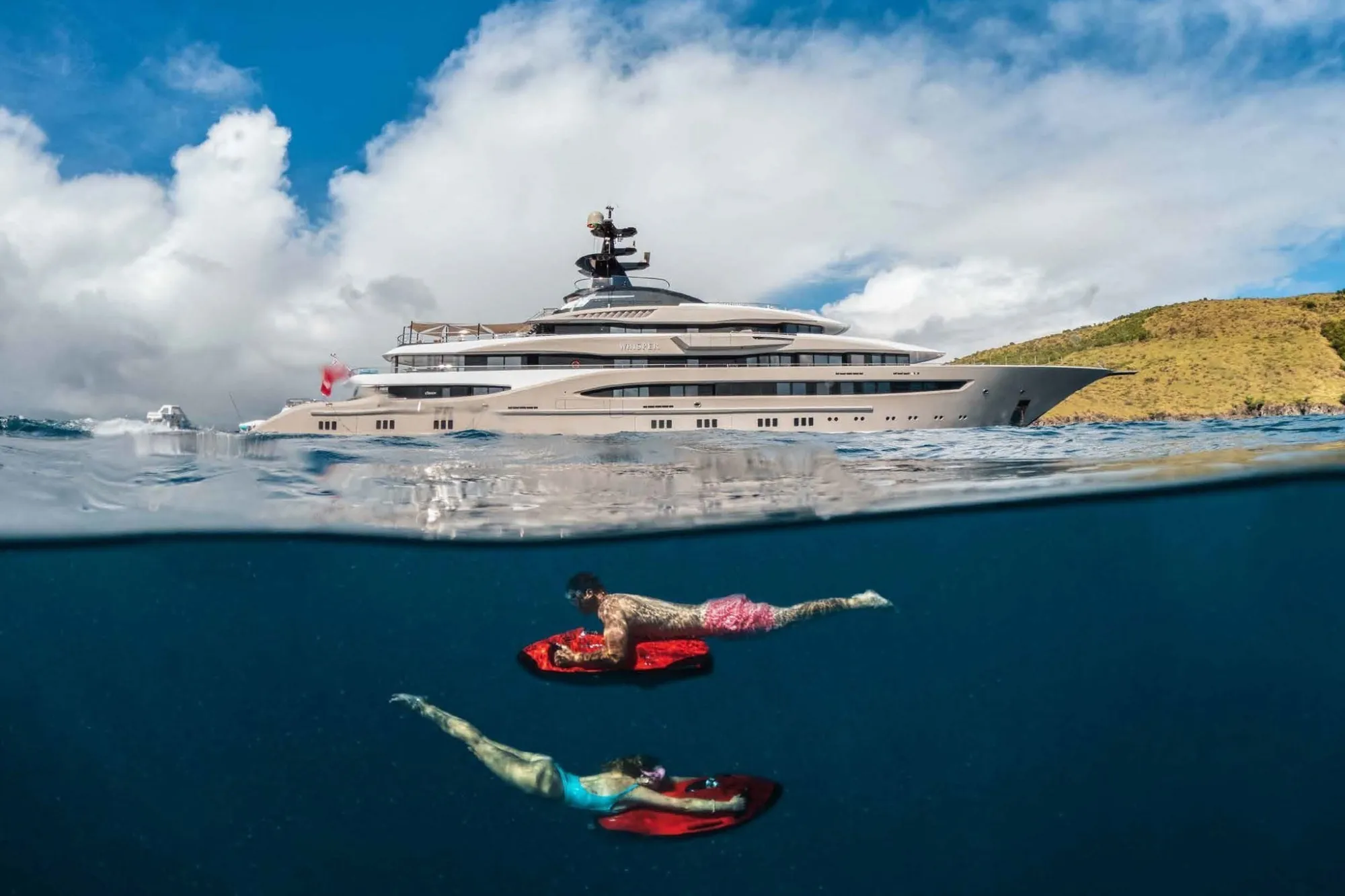 Whisper 95.2m Lurssen motor yacht charter Mediterranean photo 11