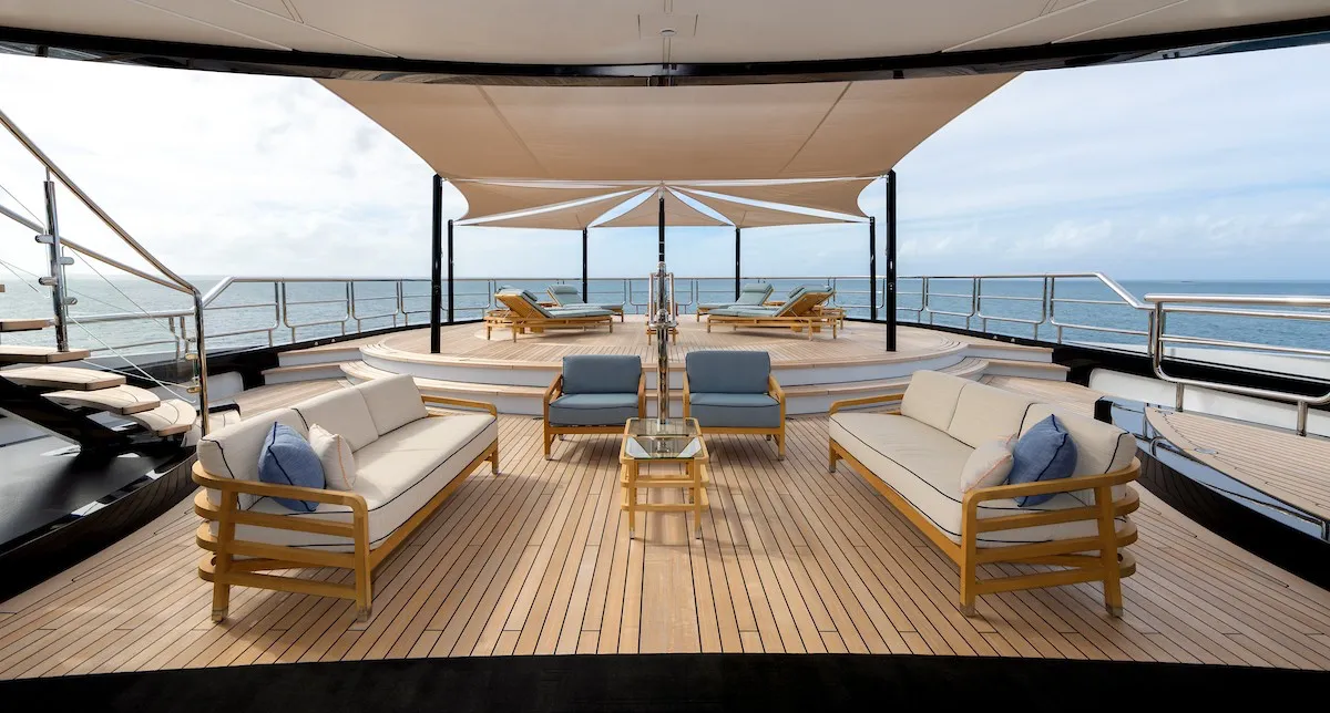 Whisper 95.2m Lurssen motor yacht charter Mediterranean photo 15