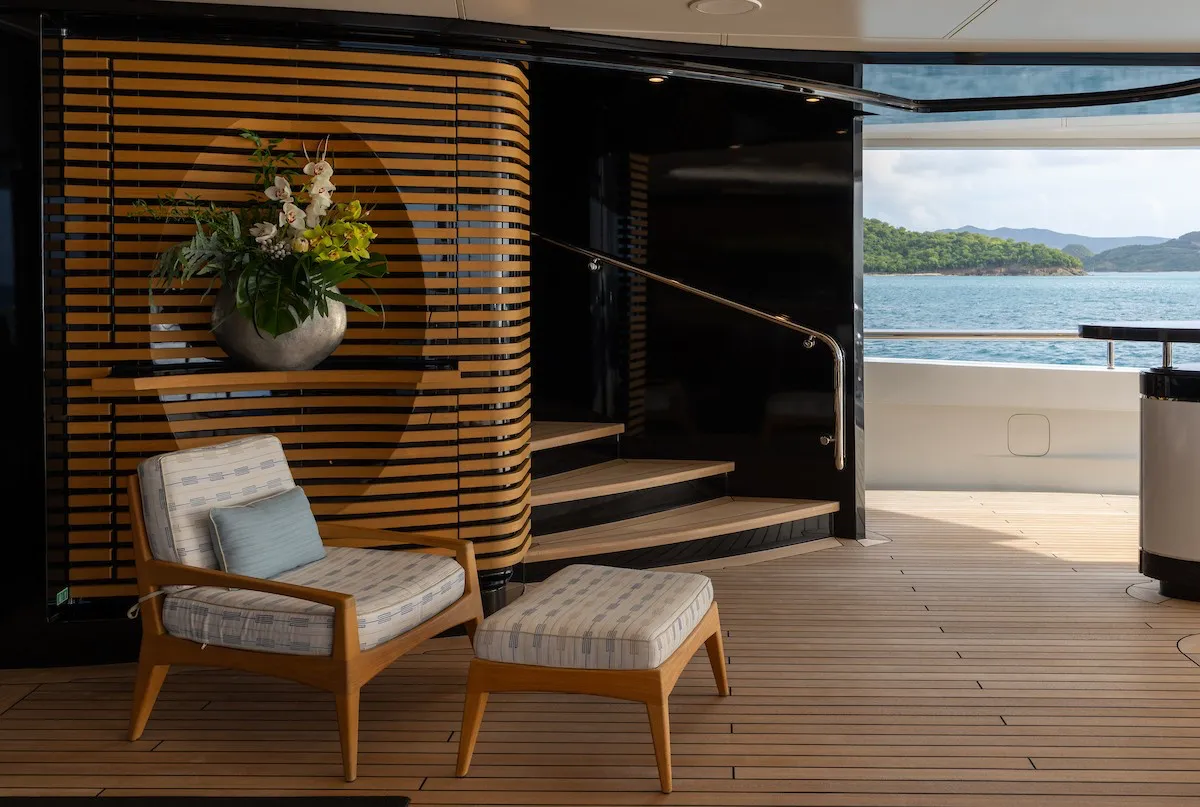 Whisper 95.2m Lurssen motor yacht charter Mediterranean photo 17