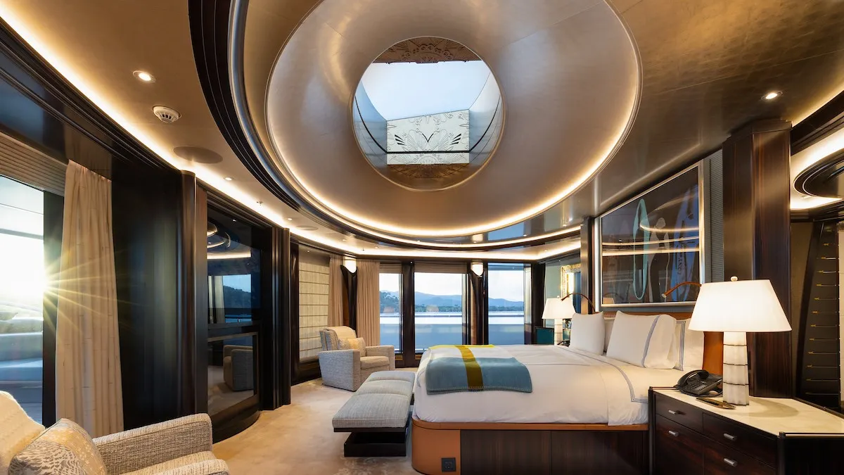 Whisper 95.2m Lurssen motor yacht charter Mediterranean photo 27