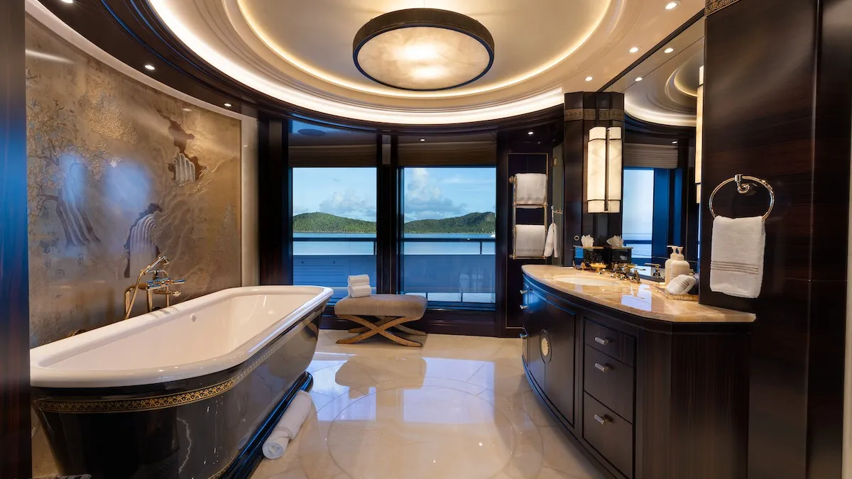 Whisper 95.2m Lurssen motor yacht charter Mediterranean photo 29
