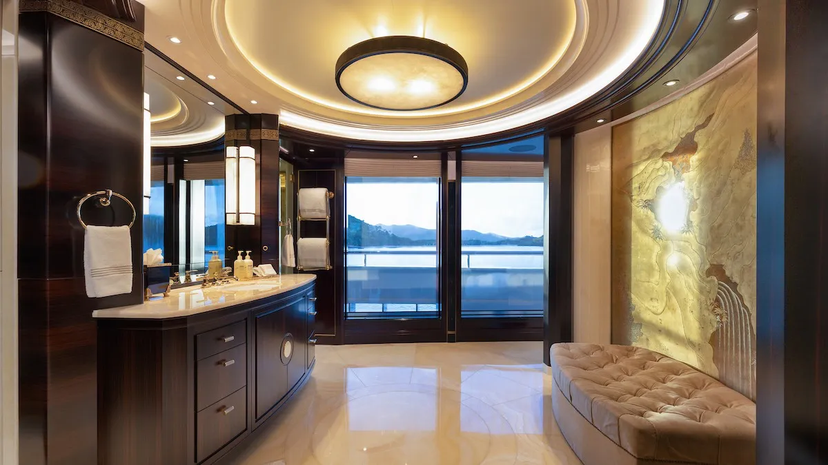 Whisper 95.2m Lurssen motor yacht charter Mediterranean photo 30