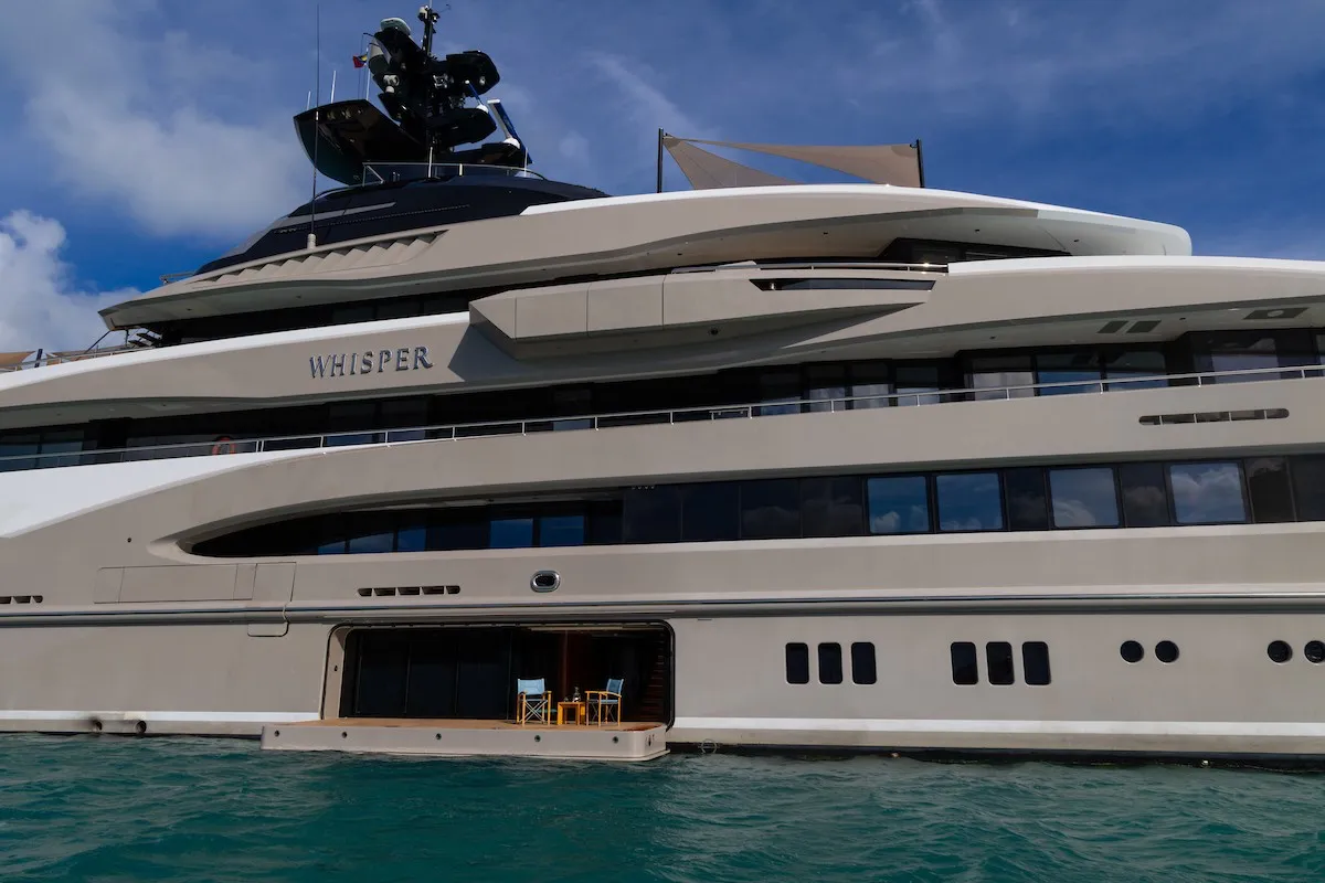 Whisper 95.2m Lurssen motor yacht charter Mediterranean photo 44